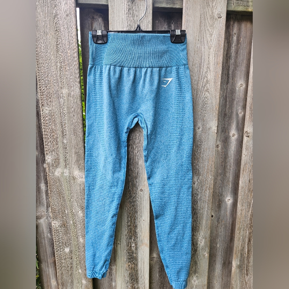 Gymshark Adapt Seamless Leggings - Teal, Size S